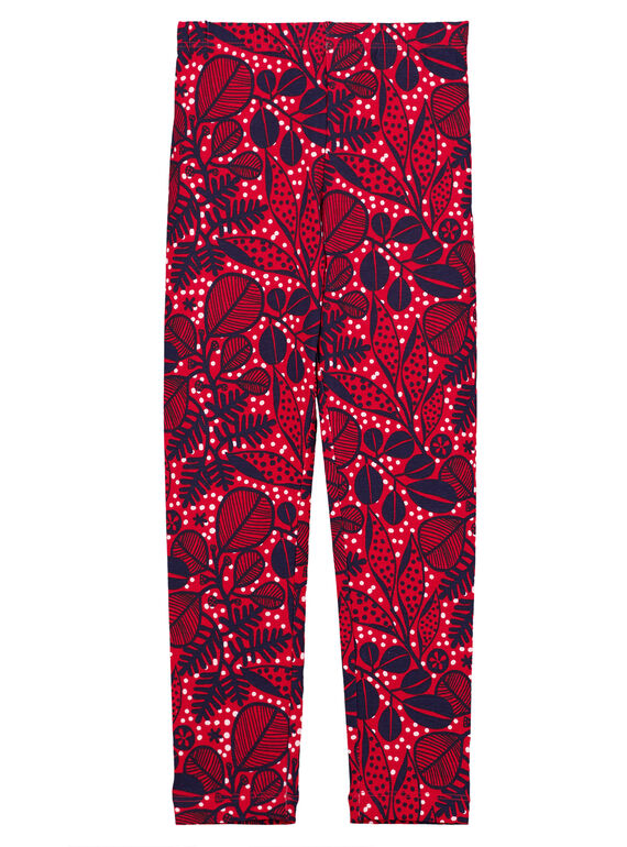 Leggings com padrão GYATRILEG / 19WI01J1CALF512