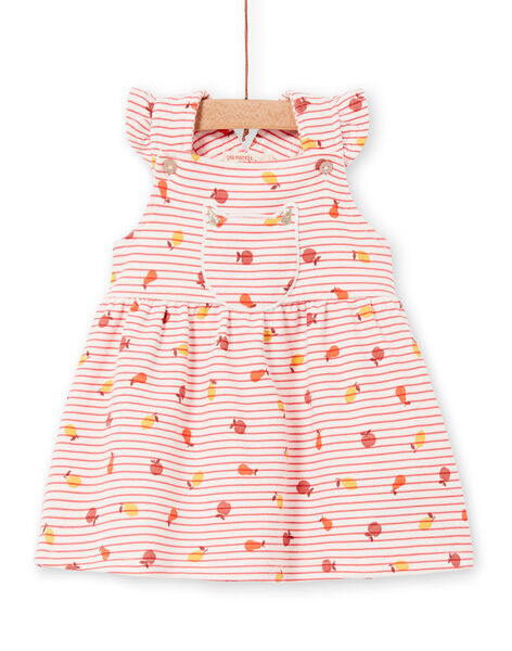 Robe Rayee Et Imprimee Bebe Fille Robe Bebe Dpam