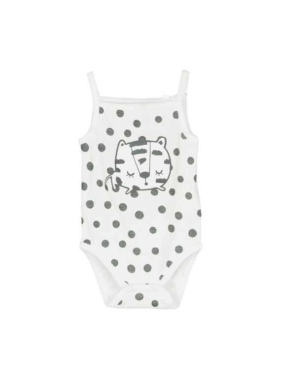 Body de alças bebé FOU2BOD5 / 19SF05J9BOD099