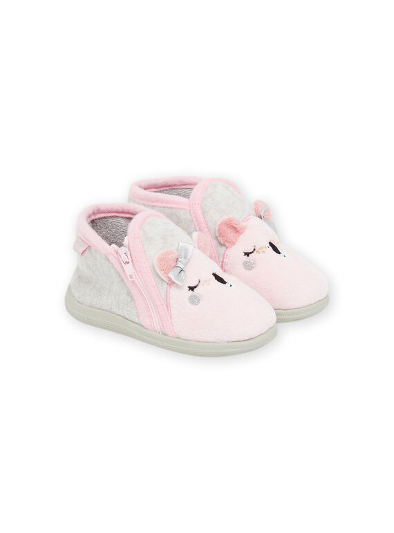 Pantufas-botinhas com estampado de coala PIPANTKOA / 22XK3743D0A940