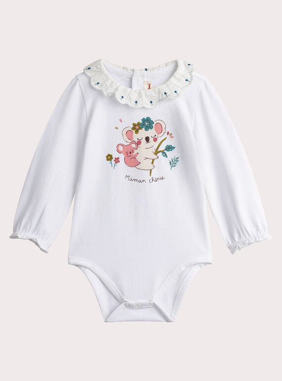 Body de manga comprida para menina  VIKLIBOD / 24WG0941BOD001