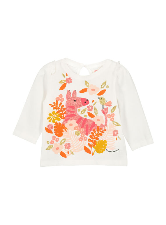T-shirt mangas compridas bebé menina FIBATEE / 19SG0961TML001