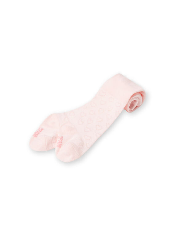 Collants rosa bebé menina LYIESCOL8 / 21SI0961COLD310