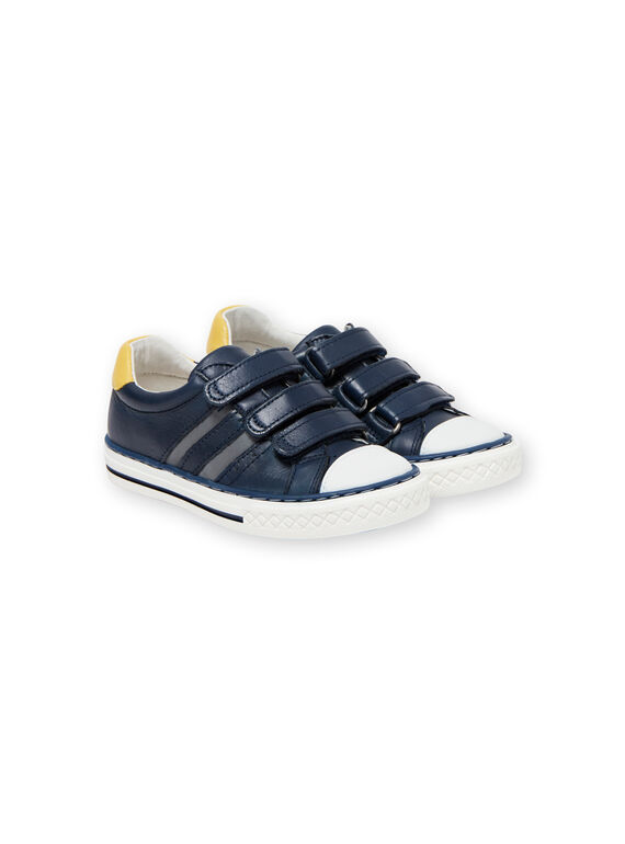 Sapatilhas azul-marinho e amarelo menino JGBASLIAGM / 20SK36Y1D3F070