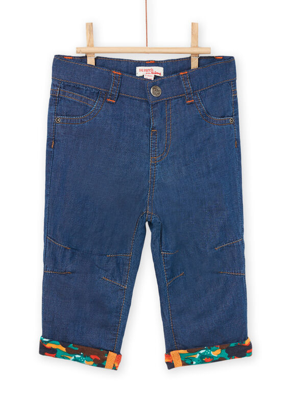 Calças de ganga com estampado fantasia PUPRIJEAN / 22WG10P1JEAP274