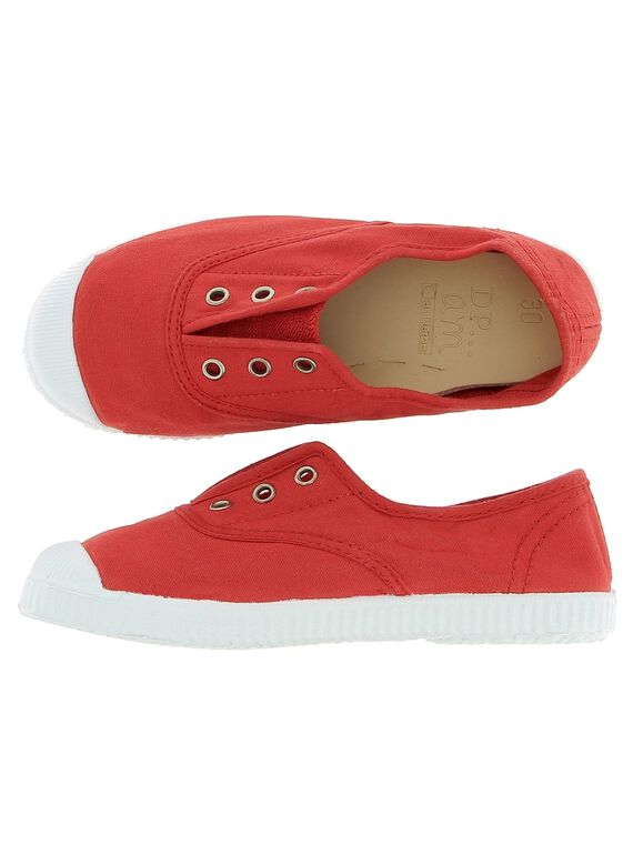 Boys' canvas trainers CGTENHERB2 / 18SK36O7D16050