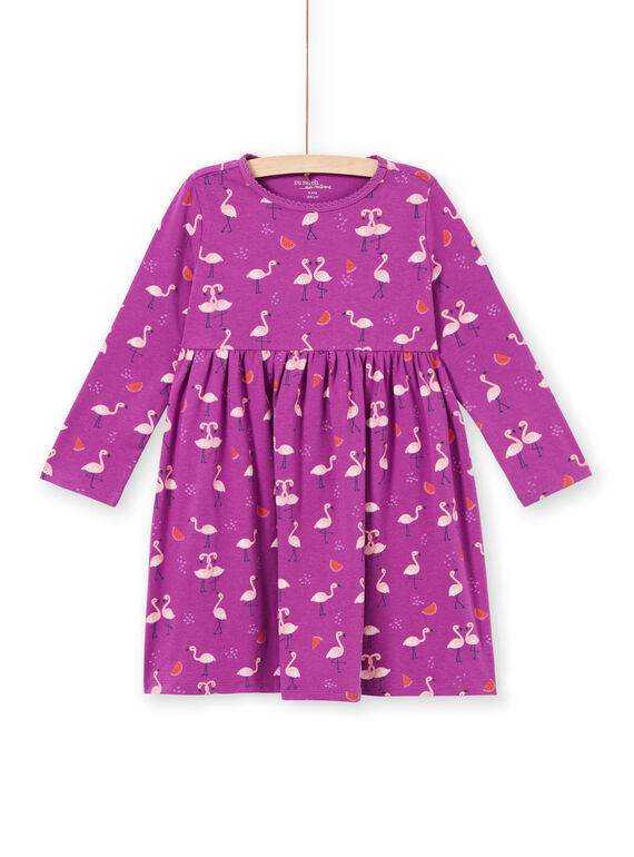 Camisa de noite violeta flamingos e melancias menina MEFACHUFLA / 21WH1131CHN712