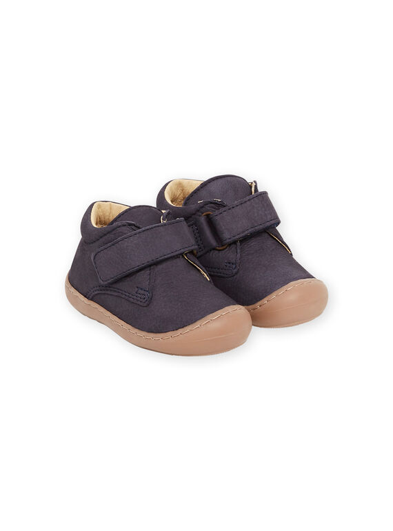 Botinhas azul-marinho com velcro bebé menino MUBOTIFLEXNAVY / 21XK3871D0F070
