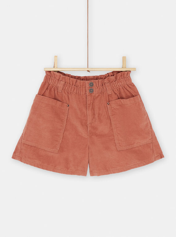 Calções terracota SACOUSHORT / 23W901L1SHOE415