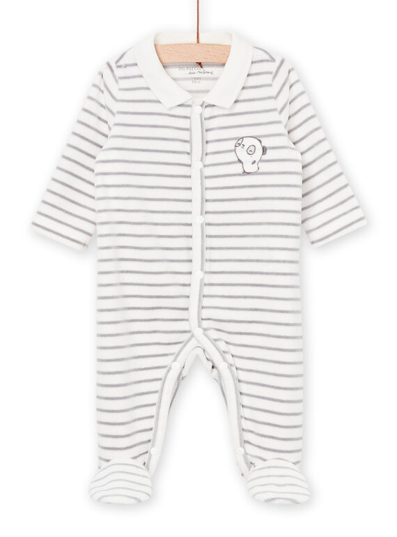 Babygro às riscas POU2GRE1 / 22WF0492GRE904