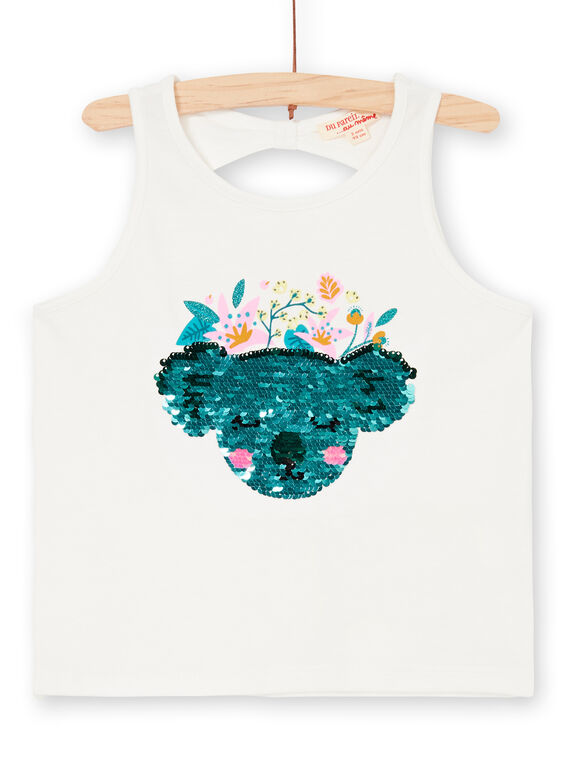 Camisola de alças branca LAVERDEB / 21S901Q1DEB001