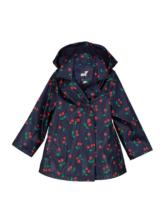 Sobretudo impermeável menina FACOIMPER2 / 19S901X2IMP099